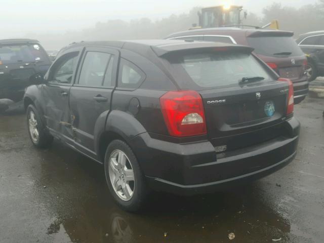 1B3HB48A49D172623 - 2009 DODGE CALIBER SX BLACK photo 3