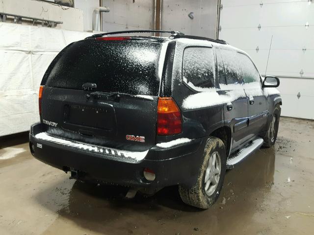 1GKDT13S642353191 - 2004 GMC ENVOY CHARCOAL photo 4