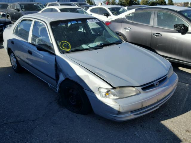 1NXBR12E1YZ417074 - 2000 TOYOTA COROLLA VE SILVER photo 1