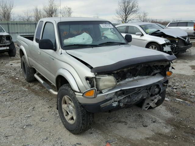 5TEWN72N94Z330593 - 2004 TOYOTA TACOMA XTR SILVER photo 1