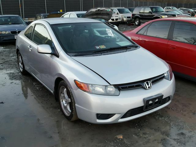 2HGFG12666H509089 - 2006 HONDA CIVIC LX SILVER photo 1