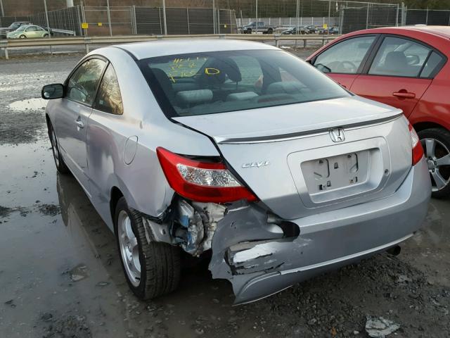 2HGFG12666H509089 - 2006 HONDA CIVIC LX SILVER photo 3