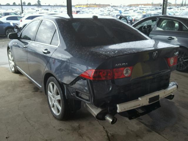 JH4CL96955C010235 - 2005 ACURA TSX GRAY photo 3