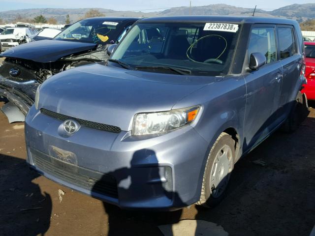 JTLZE4FE0CJ029519 - 2012 TOYOTA SCION XB GRAY photo 2