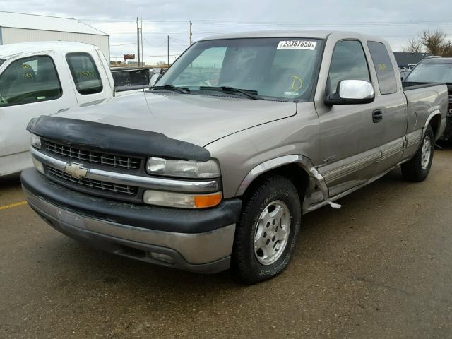 1GCEC19T41Z180872 - 2001 CHEVROLET SILVERADO GOLD photo 2