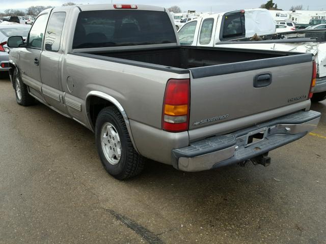 1GCEC19T41Z180872 - 2001 CHEVROLET SILVERADO GOLD photo 3