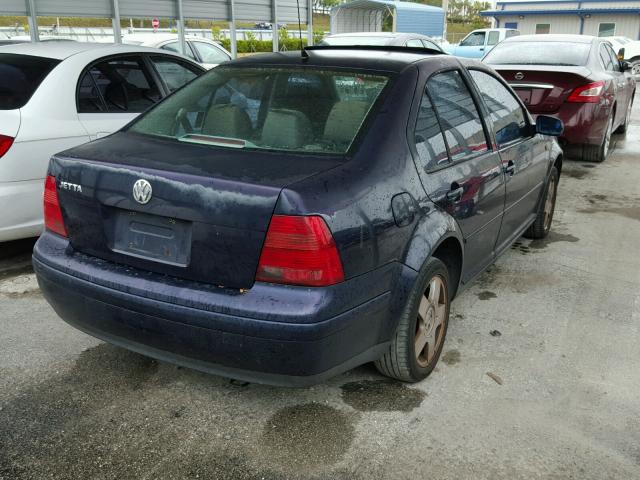 3VWSA29M9XM066929 - 1999 VOLKSWAGEN JETTA GLS BLUE photo 4