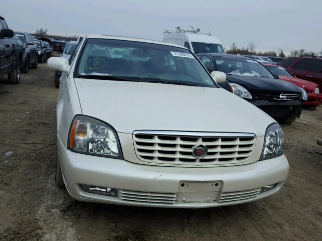 1G6KF57923U217624 - 2003 CADILLAC DEVILLE DT WHITE photo 9