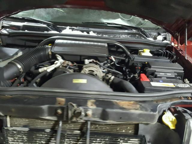 1J8HG48K77C528096 - 2007 JEEP COMMANDER 红色 照片 7