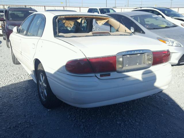 1G4HP52K544145863 - 2004 BUICK LESABRE CU WHITE photo 3