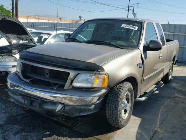 1FTRX17W43NB58965 - 2003 FORD F150 GOLD photo 2