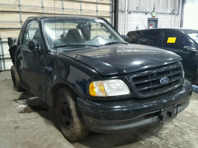 1FTRF17283NB05704 - 2003 FORD F150 BLACK photo 1