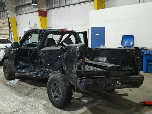 1FTRF17283NB05704 - 2003 FORD F150 BLACK photo 4