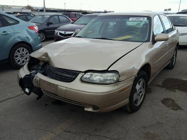 1G1NE52J43M521772 - 2003 CHEVROLET MALIBU LS TAN photo 2