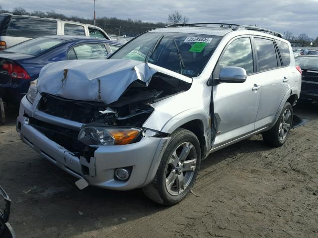 JTMBK32V895078846 - 2009 TOYOTA RAV4 SPORT SILVER photo 2