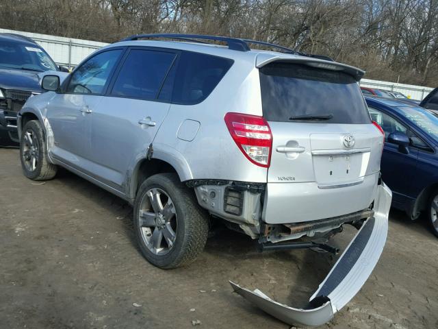 JTMBK32V895078846 - 2009 TOYOTA RAV4 SPORT SILVER photo 3