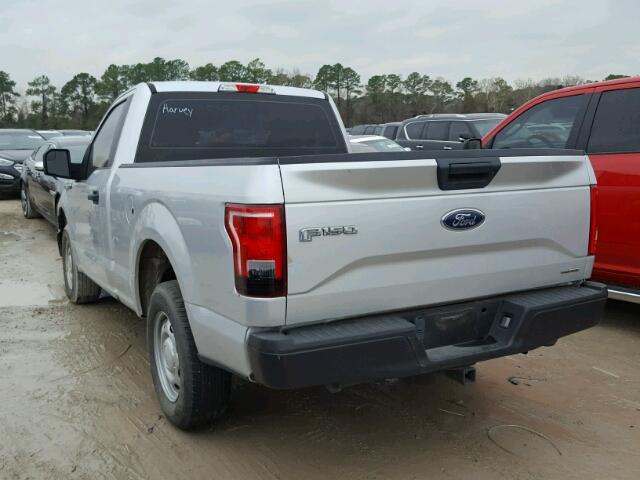 1FTMF1C80FKD84429 - 2015 FORD F150 SILVER photo 3