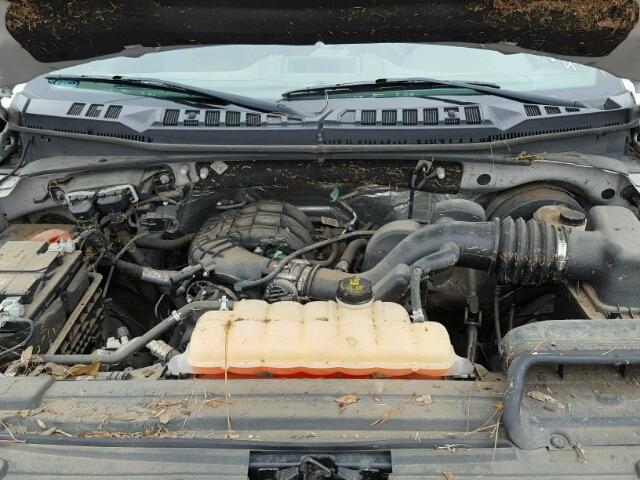 1FTMF1C80FKD84429 - 2015 FORD F150 SILVER photo 7