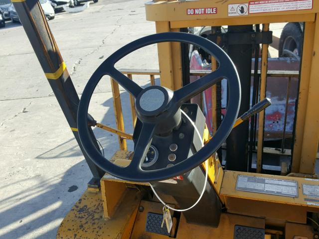 B1LL0FSALE2238849 - 2000 CATERPILLAR FORKLIFT YELLOW photo 10