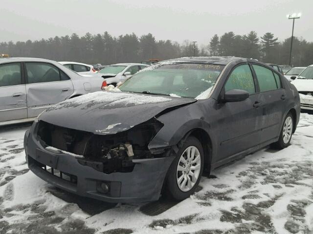 1N4BA41E67C841388 - 2007 NISSAN MAXIMA SE GRAY photo 2