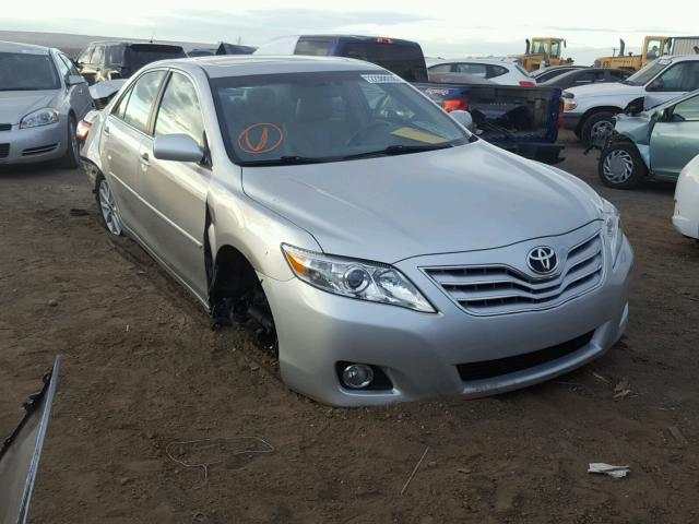 4T1BK3EK8AU106314 - 2010 TOYOTA CAMRY SE SILVER photo 1