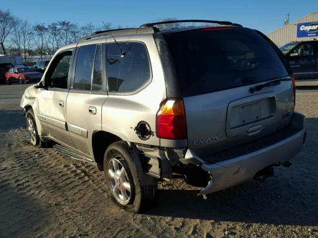 1GKDT13S522468121 - 2002 GMC ENVOY TAN photo 3