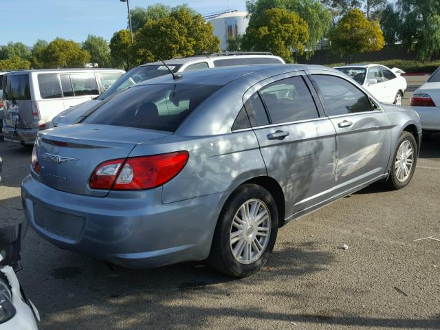 1C3LC56RX7N549472 - 2007 CHRYSLER SEBRING TO BLUE photo 4