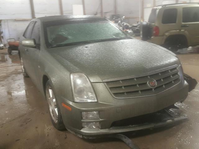 1G6DW677550220640 - 2005 CADILLAC STS GREEN photo 1