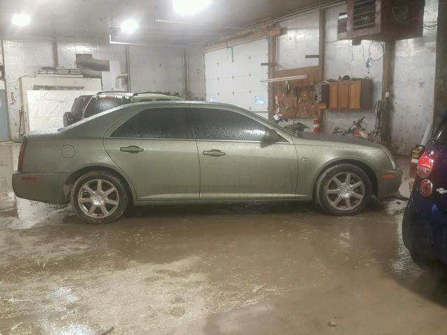 1G6DW677550220640 - 2005 CADILLAC STS GREEN photo 9