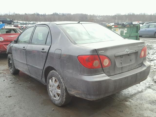 2T1BR32E07C768909 - 2007 TOYOTA COROLLA CE GRAY photo 3