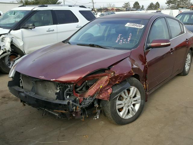 1N4AL2AP3AN459228 - 2010 NISSAN ALTIMA BAS BURGUNDY photo 2