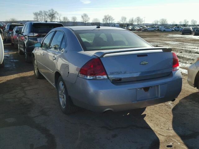 2G1WC58R779223906 - 2007 CHEVROLET IMPALA LT SILVER photo 3