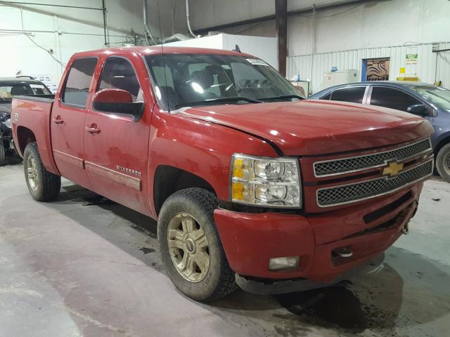 3GCPKSE75DG153307 - 2013 CHEVROLET SILVERADO RED photo 1