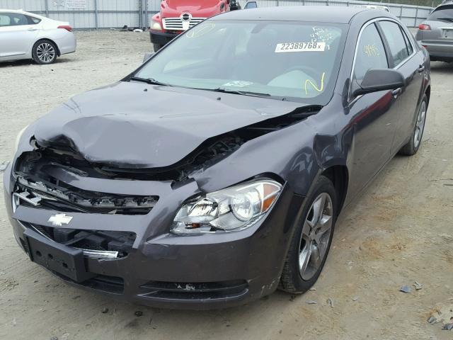 1G1ZA5EU2BF339512 - 2011 CHEVROLET MALIBU LS GRAY photo 2