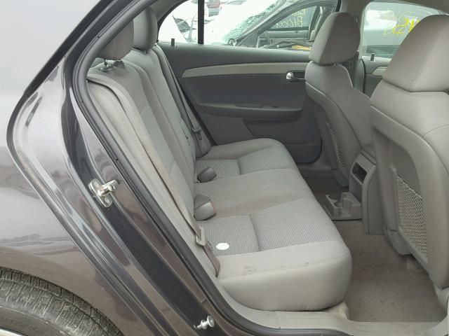 1G1ZA5EU2BF339512 - 2011 CHEVROLET MALIBU LS GRAY photo 6