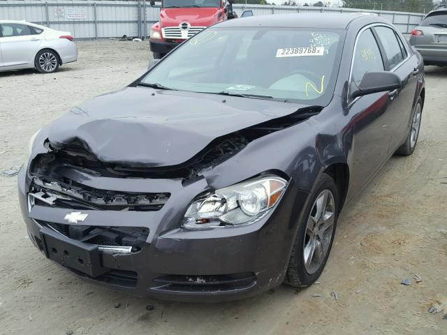 1G1ZA5EU2BF339512 - 2011 CHEVROLET MALIBU LS GRAY photo 9