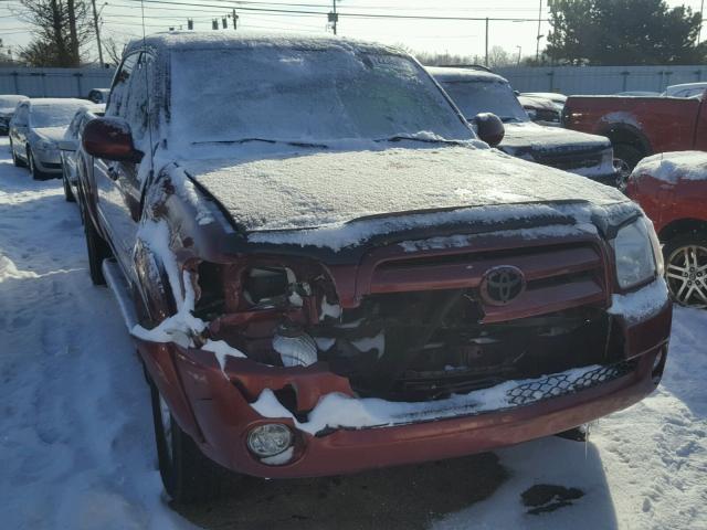 5TBDT48156S504927 - 2006 TOYOTA TUNDRA DOU MAROON photo 1