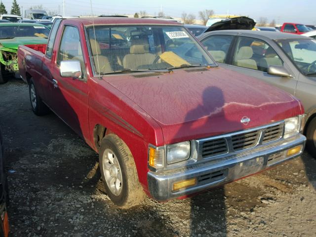 1N6SD16S1VC313198 - 1997 NISSAN TRUCK KING RED photo 1