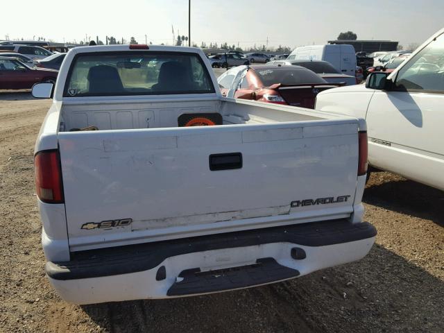 1GCCS14W11K109133 - 2001 CHEVROLET S TRUCK S1 WHITE photo 6