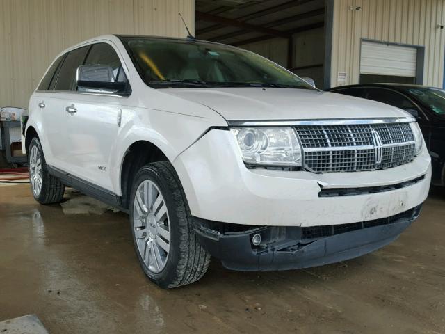 2LMDU68C19BJ12843 - 2009 LINCOLN MKX WHITE photo 1