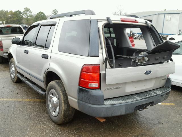 1FMZU62K05UA72535 - 2005 FORD EXPLORER X SILVER photo 3