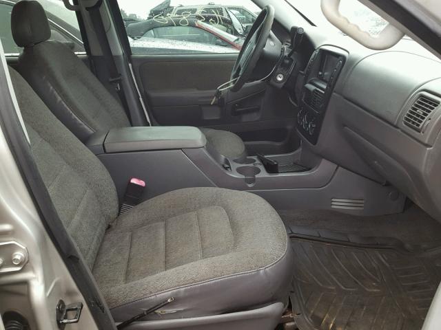 1FMZU62K05UA72535 - 2005 FORD EXPLORER X SILVER photo 5