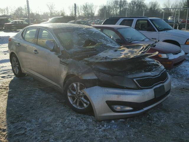 KNAGN4A63B5133090 - 2011 KIA OPTIMA EX BEIGE photo 1