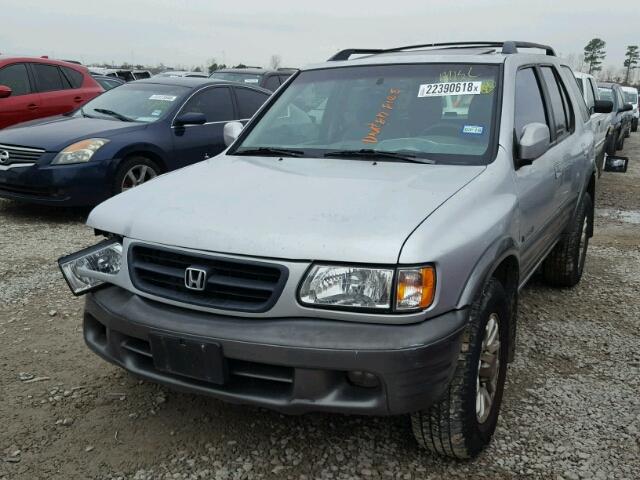 4S6DM58W414414651 - 2001 HONDA PASSPORT E 银色 照片 2