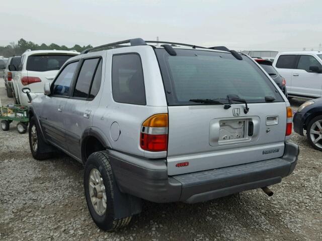 4S6DM58W414414651 - 2001 HONDA PASSPORT E 银色 照片 3