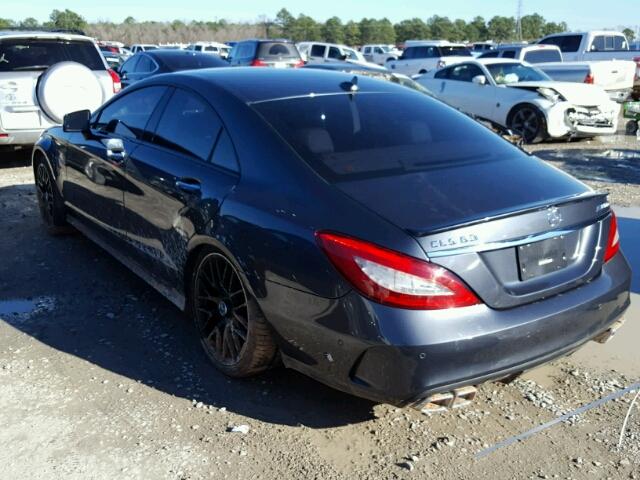 WDDLJ7GB5GA169726 - 2016 MERCEDES-BENZ CLS 63 AMG CHARCOAL photo 3