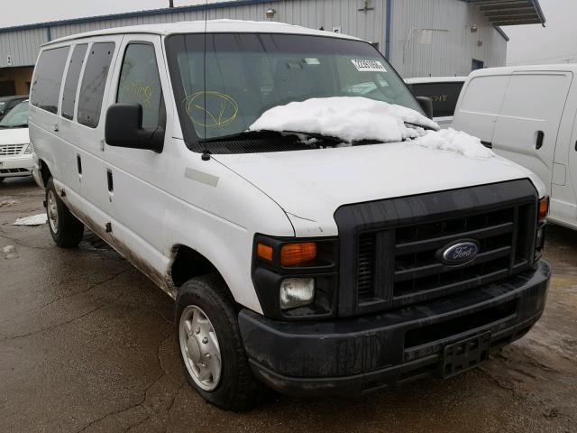 1FBNE3BL3CDA44933 - 2012 FORD ECONOLINE WHITE photo 1