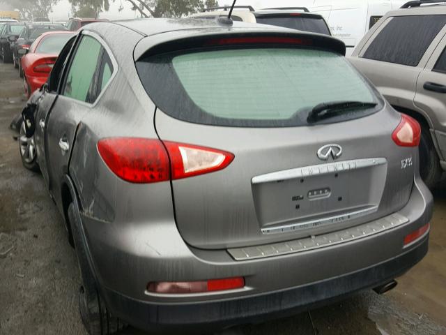 JN1AJ0HP8AM702874 - 2010 INFINITI EX35 BASE GRAY photo 3