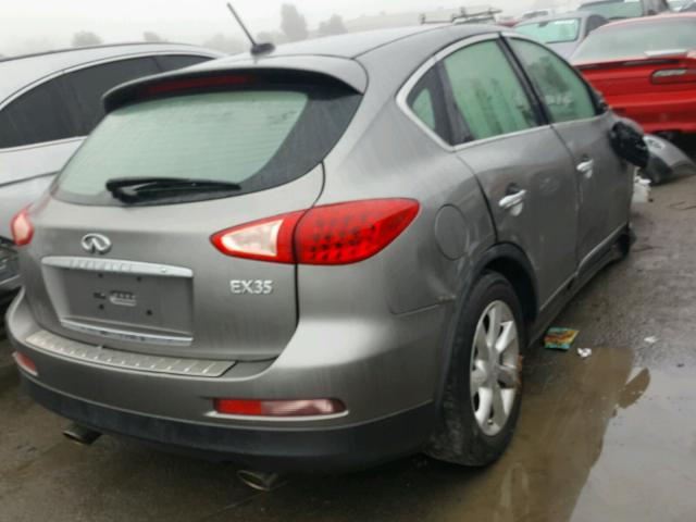 JN1AJ0HP8AM702874 - 2010 INFINITI EX35 BASE GRAY photo 4