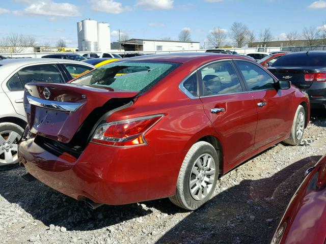 1N4AL3AP4FC251027 - 2015 NISSAN ALTIMA 2.5 RED photo 4